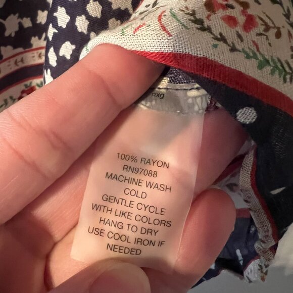 Vintage NWT dELiA*s Y2K Cottagecore Boho Lace Peasant Top- SMALL - Picture 5 of 6